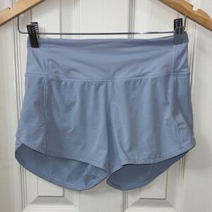 lululemon athletica Sky Blue Women's Athletic Shorts
